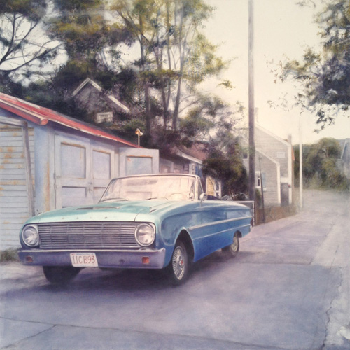 Provincetown Lanndscape Painting by Realist Painter Deborah Martin