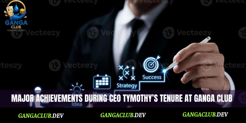 Major achievements during CEO Tymothy’s tenure at Ganga Club